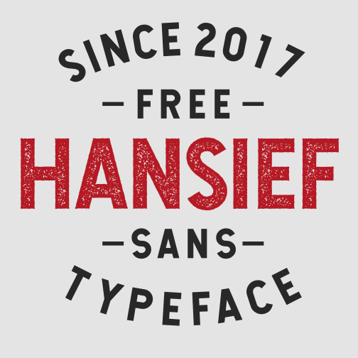 Hansief Typeface